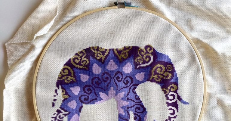 What is Waste Canvas and How to Use It [Video Included] - Little Lion  Stitchery