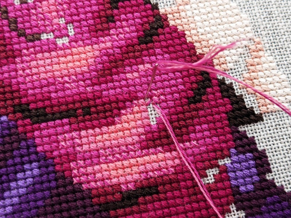 They asked for Pink Stitch, and I'm pretty happy with how it came