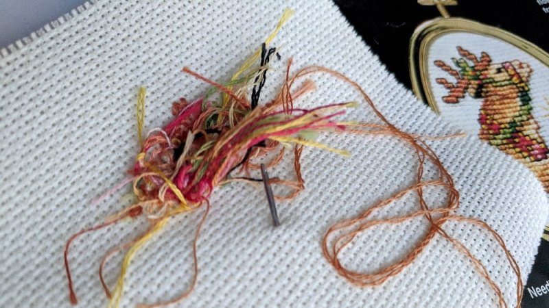 Why is the Back of Cross Stitch Important? - Little Lion Stitchery