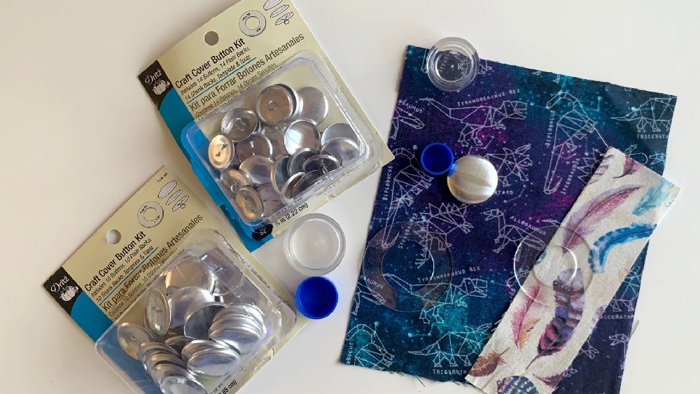 Dritz fabric button kit