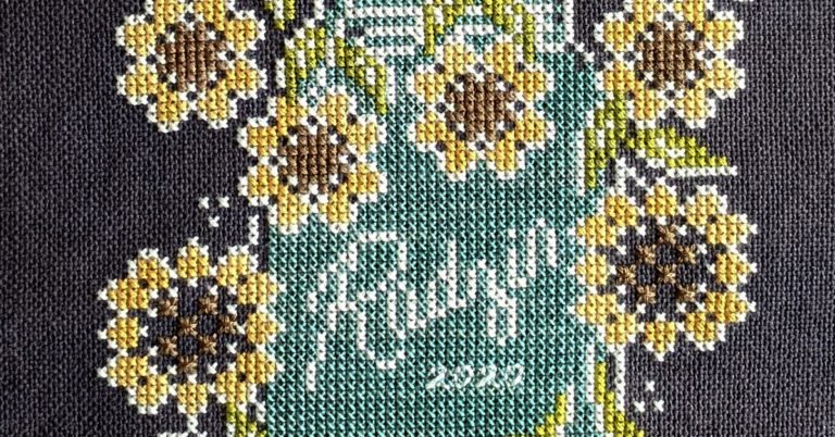 Should you add your name and date to finish cross stitch?