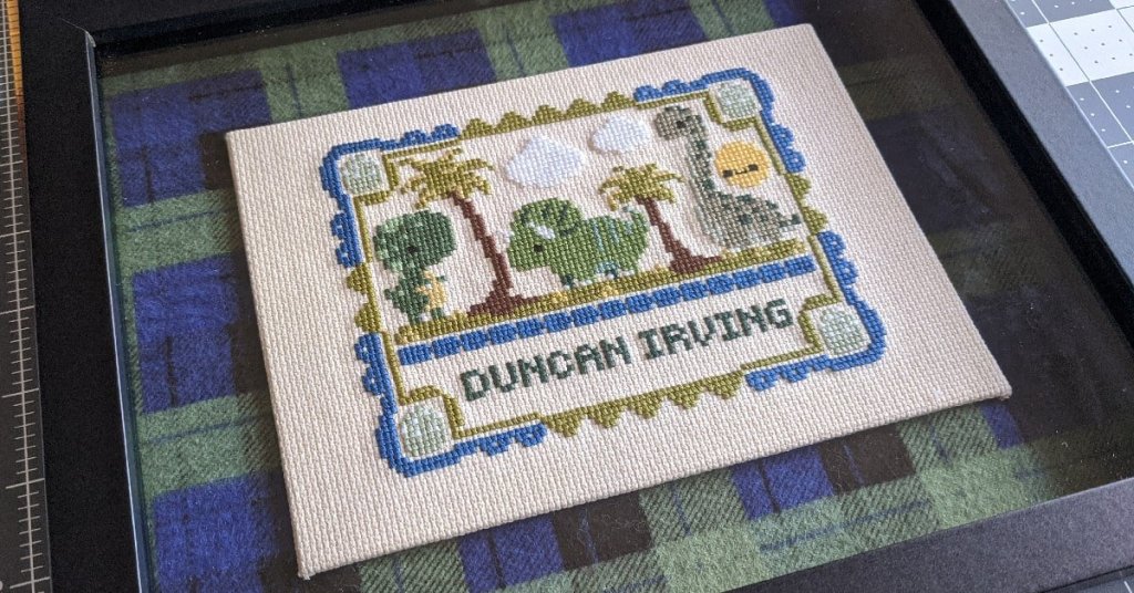 How to mount cross stitch for framing