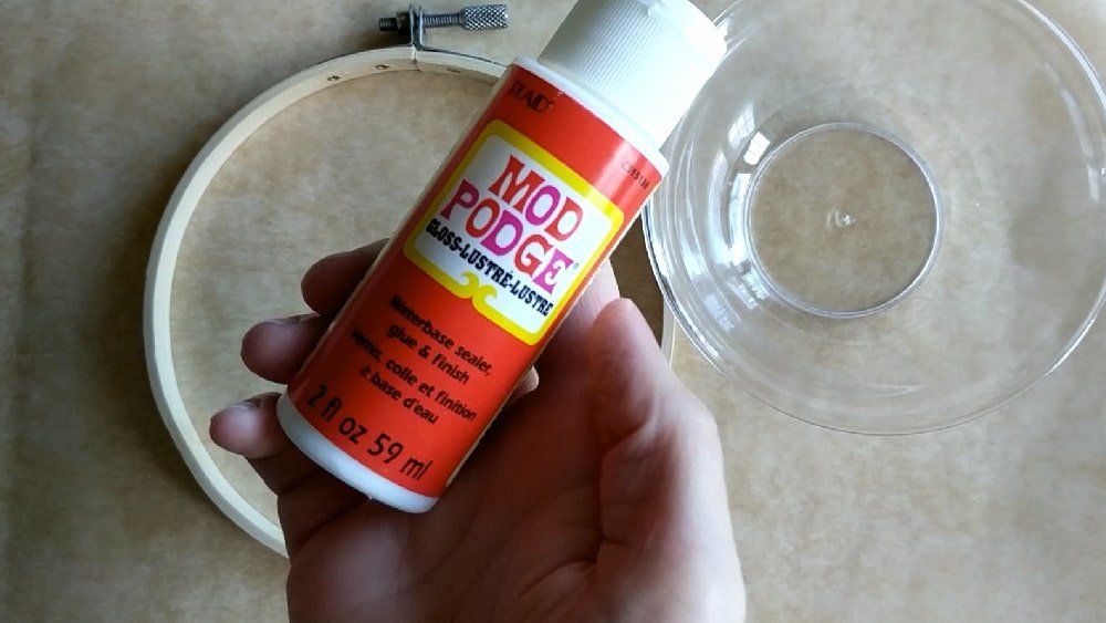 Mod Podge is a sealer, glue, and finish