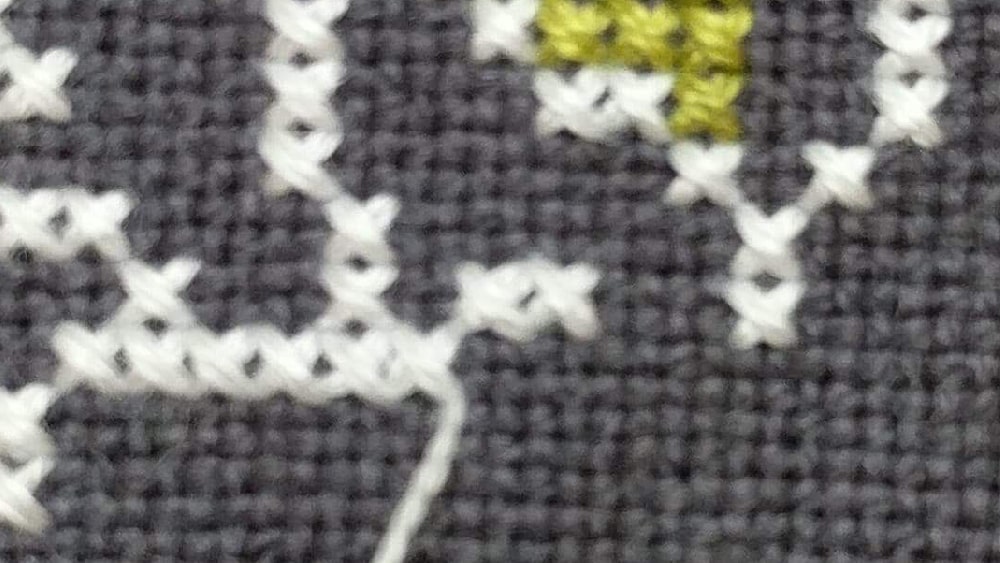 Adding two stitches in the wrong place